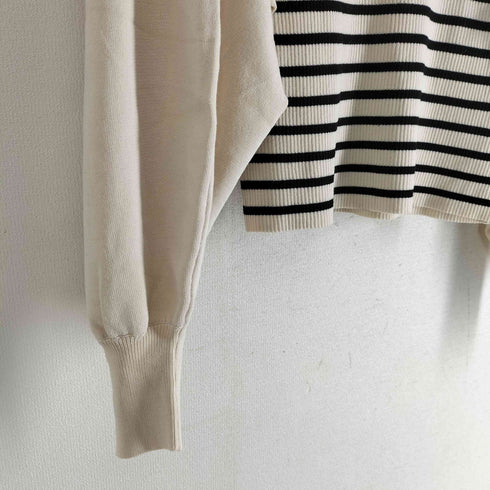 ビス ViS 24ss メタル釦ニット タンクトップ レディース FREE