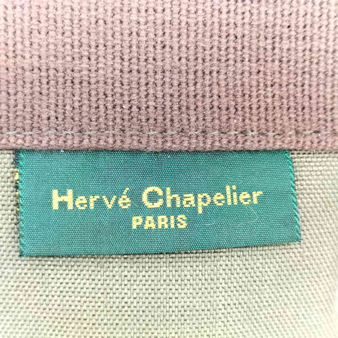 エルベシャプリエ Herve Chapelier レザーコンビ トートバッグ レディース