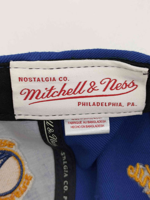 ミッチェルアンドネス mitchell&ness NBA チームロゴ刺繍 6パネル キャップ メンズ