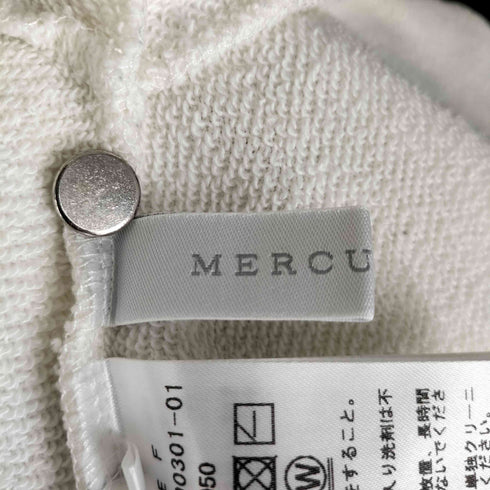 マーキュリーデュオ MERCURYDUO オフショル裏毛パーカー レディース FREE