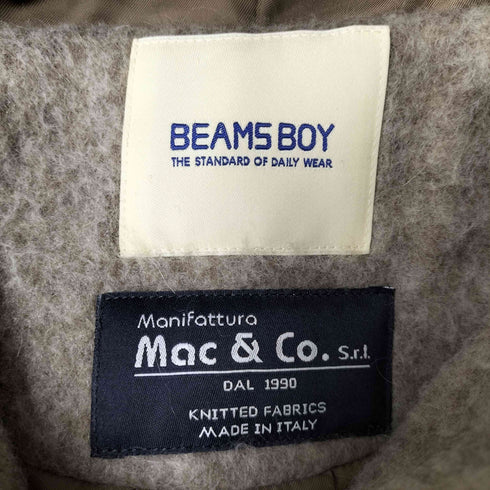 ビームスボーイ BEAMS BOY 21AW スライバー フードコート モヘヤ 混 レディース JPN:1