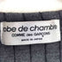 ローブドシャンブルコムデギャルソン robe de chambre COMME des GARCONS ストライプ レース ウールニット レディース