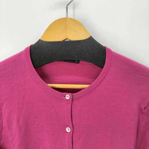 ジョンスメドレー JOHN SMEDLEY ウールカーディガン レディース import:L