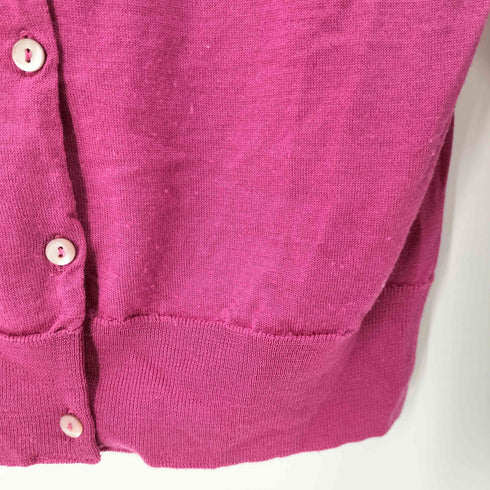 ジョンスメドレー JOHN SMEDLEY ウールカーディガン レディース import:L