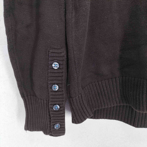 バーバリーブラックレーベル BURBERRY BLACK LABEL ハーフボタンコットンニット メンズ JPN:2