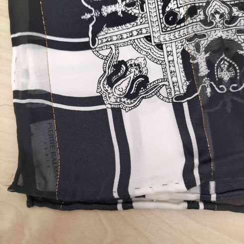 ピエールバルマン Pierre Balmain 総柄シルクスカーフ メンズ