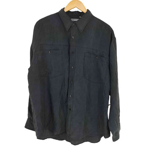 HEY MAN シルク レギュラーカラーシャツ メンズ import:M