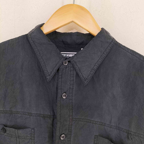 HEY MAN シルク レギュラーカラーシャツ メンズ import:M