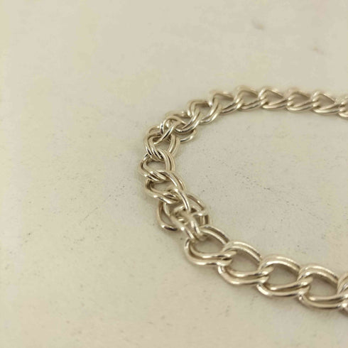 925刻印 チェーンブレスレット メンズ