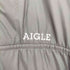 エーグル AIGLE ロゴ刺繍 フーデッド中綿ジャケット メンズ S