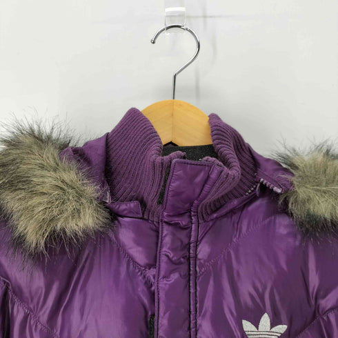 アディダス adidas ファー付き中綿フーデットジャケット レディース