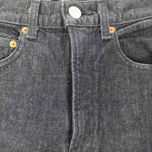 マウジー moussy PLAIN JEANS BLK STRAIGHT レディース 24
