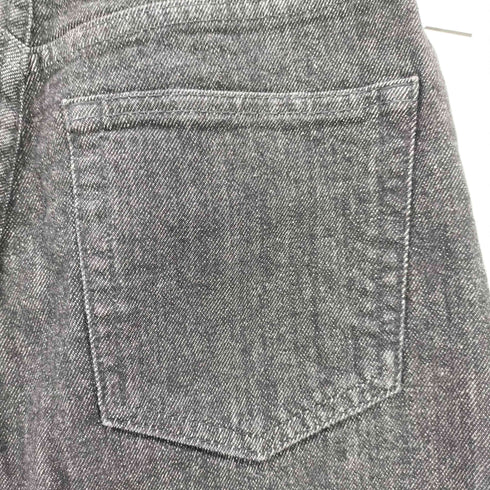 マウジー moussy PLAIN JEANS BLK STRAIGHT レディース 24