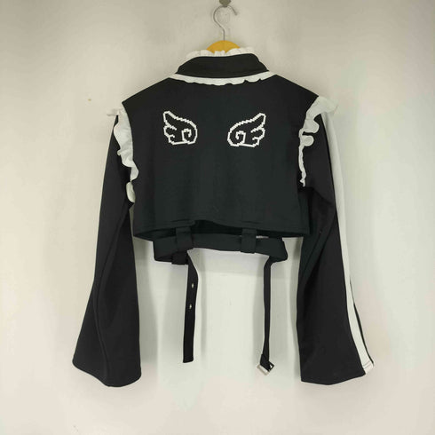 NOEMIE フリルデザイン クロップドスウェット レディース JPN:M
