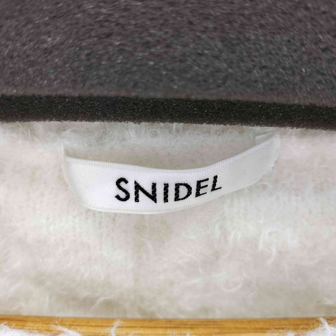 スナイデル snidel ケーブルクロップドニット レディース ONE SIZE