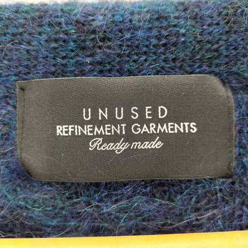 アンユーズド UNUSED 22AW 7G cardigan モヘア70% カーディガン メンズ JPN:2