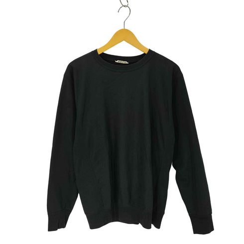 オーラリー AURALEE SUPER HIGH GAUGE SWEAT P/O リバースウィーブ型 スーピマコットン カットソー メンズ JPN:4