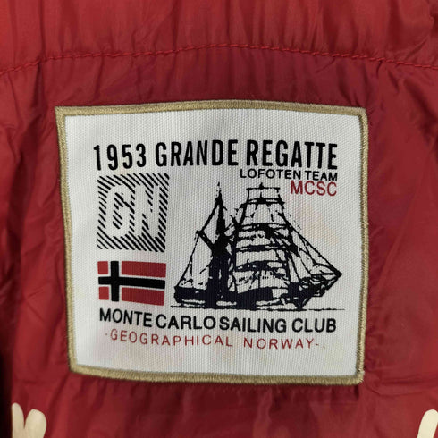 GEOGRAPHICAL NORWAY フード着脱 ナンバリング 中綿ジャケット メンズ import:L
