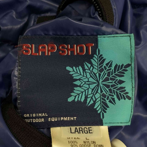 SLAP SHOT ラクーンファー ダウンジャケット メンズ import:L