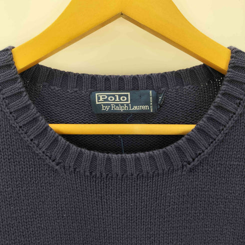 ポロバイラルフローレン Polo by RALPH LAUREN 90S ポニー刺しゅう コットンニット メンズ JPN:XXL