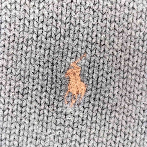 ポロバイラルフローレン Polo by RALPH LAUREN 90S ポニー刺しゅう コットンニット メンズ JPN:XXL