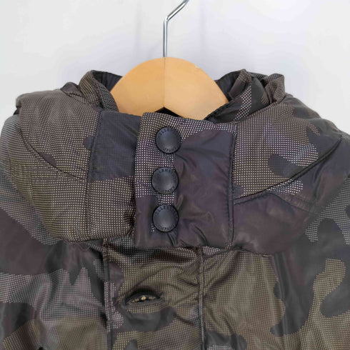 WELLENSTEYN MOTORO 迷彩柄 テフロン撥水加工 ダウンジャケット メンズ import:XL