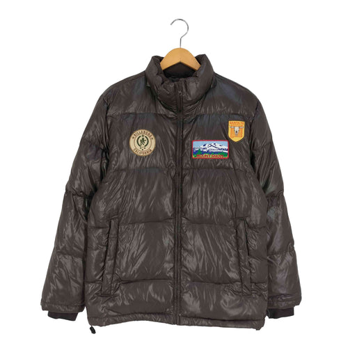 ビラボン BILLABONG マルチワッペン ダウンジャケット メンズ import:L