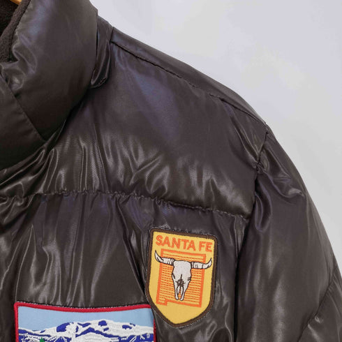 ビラボン BILLABONG マルチワッペン ダウンジャケット メンズ import:L