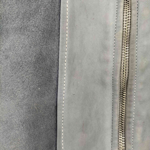 ジョルジオブラット Giorgio Brato レザーキャンバスベスト RACCAGNI ZIPPER メンズ