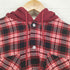 エックスガール X-girl 22AW HEAVYWEIGHT FLANNEL HOODED SHIRT レディース JPN:M