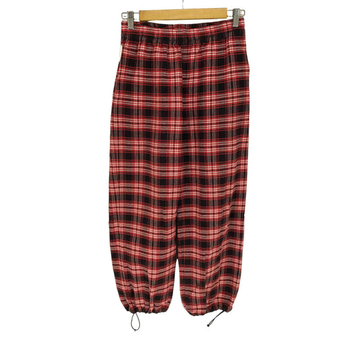 エックスガール X-girl 22AW HEAVYWEIGHT FLANNEL EASY PANTS レディース JPN:M