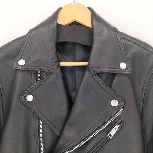グローバルワーク GLOBAL WORK 羊革 ダブルライダースジャケット メンズ import:M