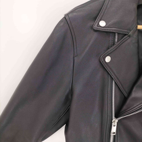 グローバルワーク GLOBAL WORK 羊革 ダブルライダースジャケット メンズ import:M
