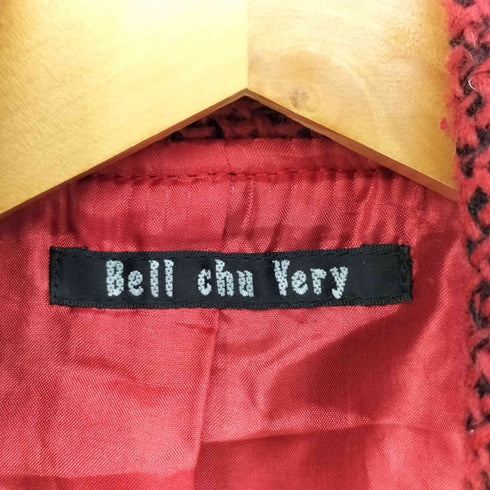 Bell chu Very ダブルブレスト ロングコート レディース FREE
