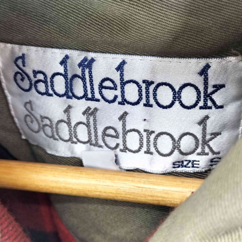 Saddlebrook 裏地バッファローチェック 中綿 ハンティングベスト レディース JPN:S