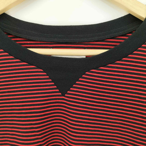 タカヒロミヤシタザソロイスト TAKAHIRO MIYASHITA The SoloIst. crew neck s/s striped tee メンズ 54