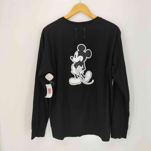 タカヒロミヤシタザソロイスト TAKAHIRO MIYASHITA The SoloIst. crew neck l/s tee. キャラクタープリント メンズ JPN:50