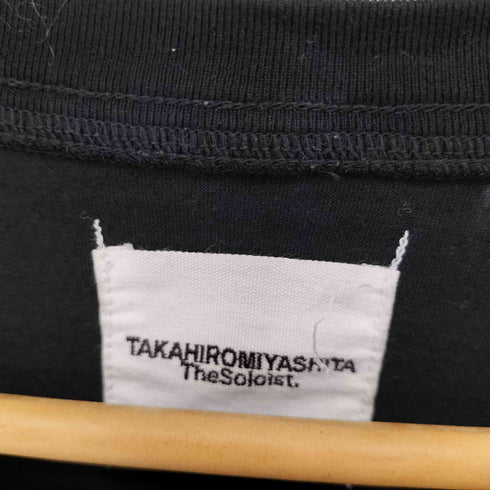 タカヒロミヤシタザソロイスト TAKAHIRO MIYASHITA The SoloIst. crew neck l/s tee. キャラクタープリント メンズ JPN:50