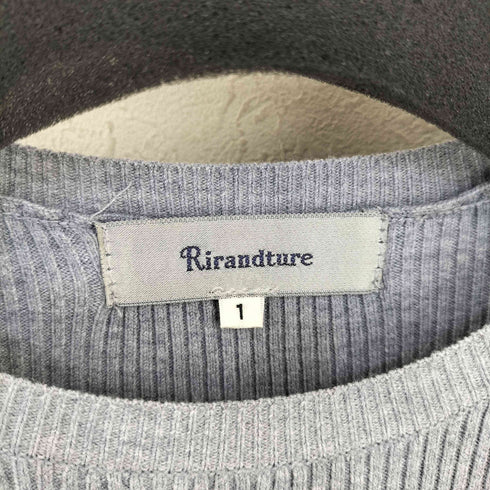 リランドチュール Rirandture レースプリーツニットワンピース レディース JPN:1