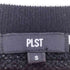 プラステ PLST 23AW ラメジャカードパールボタンミドルカーディガン レディース JPN:S