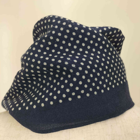 ラルフローレン RALPH LAUREN フリンジデザイン ウールドットストール レディース