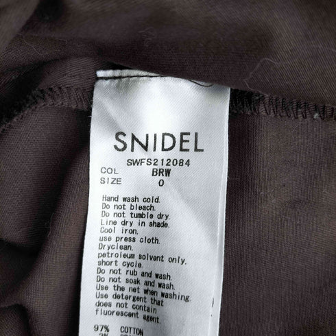 スナイデル snidel スリットペンシルスカート レディース JPN:0