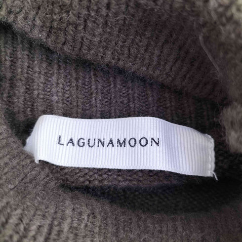ラグナムーン LAGUNAMOON ハンドステッチテープニットプルオーバー レディース FREE