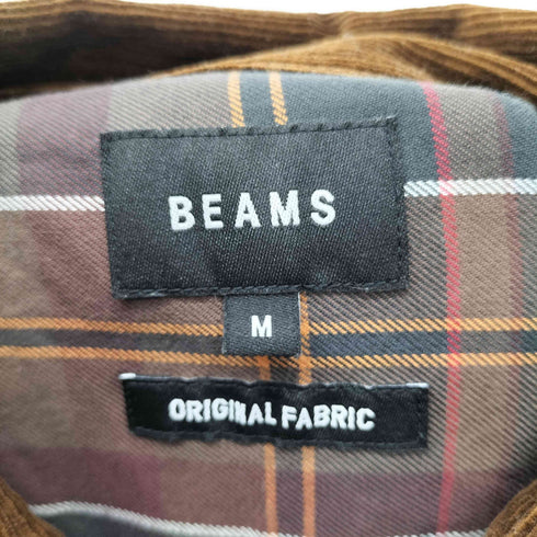 ビームス BEAMS チェック ワークシャツ メンズ JPN:M