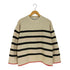 ザラ ZARA ナイロンブレンド アクリルポリエステル ボーダーニット レディース import:L