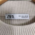 ザラ ZARA ナイロンブレンド アクリルポリエステル ボーダーニット レディース import:L