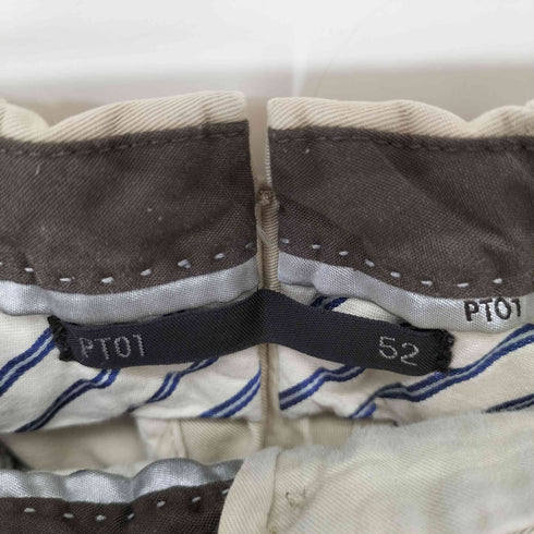 ピーティーゼロウーノ PT01 DOUBLE TWISTED SLIM FIT EST CARGO チノパンツ メンズ EUR:51-52