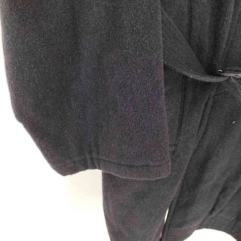 ジュン JUN 80-90s 裏地キルティング 比翼ウールステンカラーコート ウエストベルト付き メンズ ONE SIZE