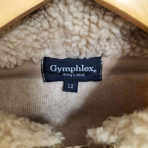 ジムフレックス GYMPHLEX ロゴ刺繍 ジップアップ フリースパーカー レディース 12