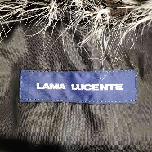 LAMA LUCENTE ダブルブレスト フェイクファージャケット 毛皮 レディース FREE